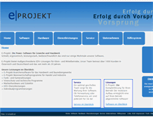 Tablet Screenshot of e-projekt.at